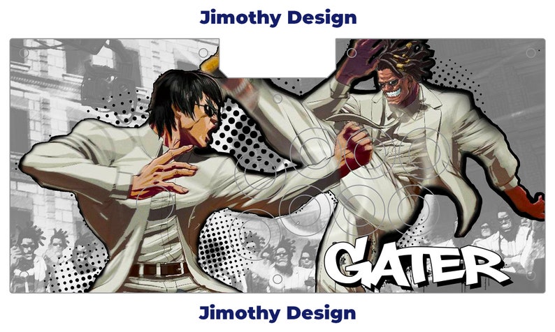 Custom Fightstick Art Designs MADE TO ORDER image 8