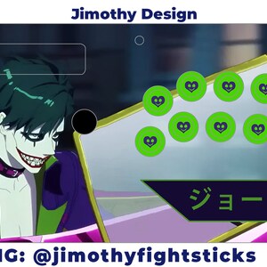 Custom Fightstick Art Designs MADE TO ORDER image 5