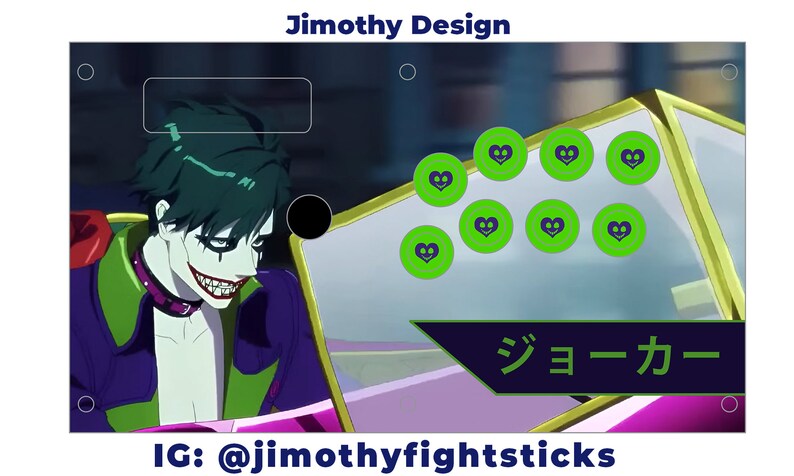 Custom Fightstick Art Designs MADE TO ORDER image 5