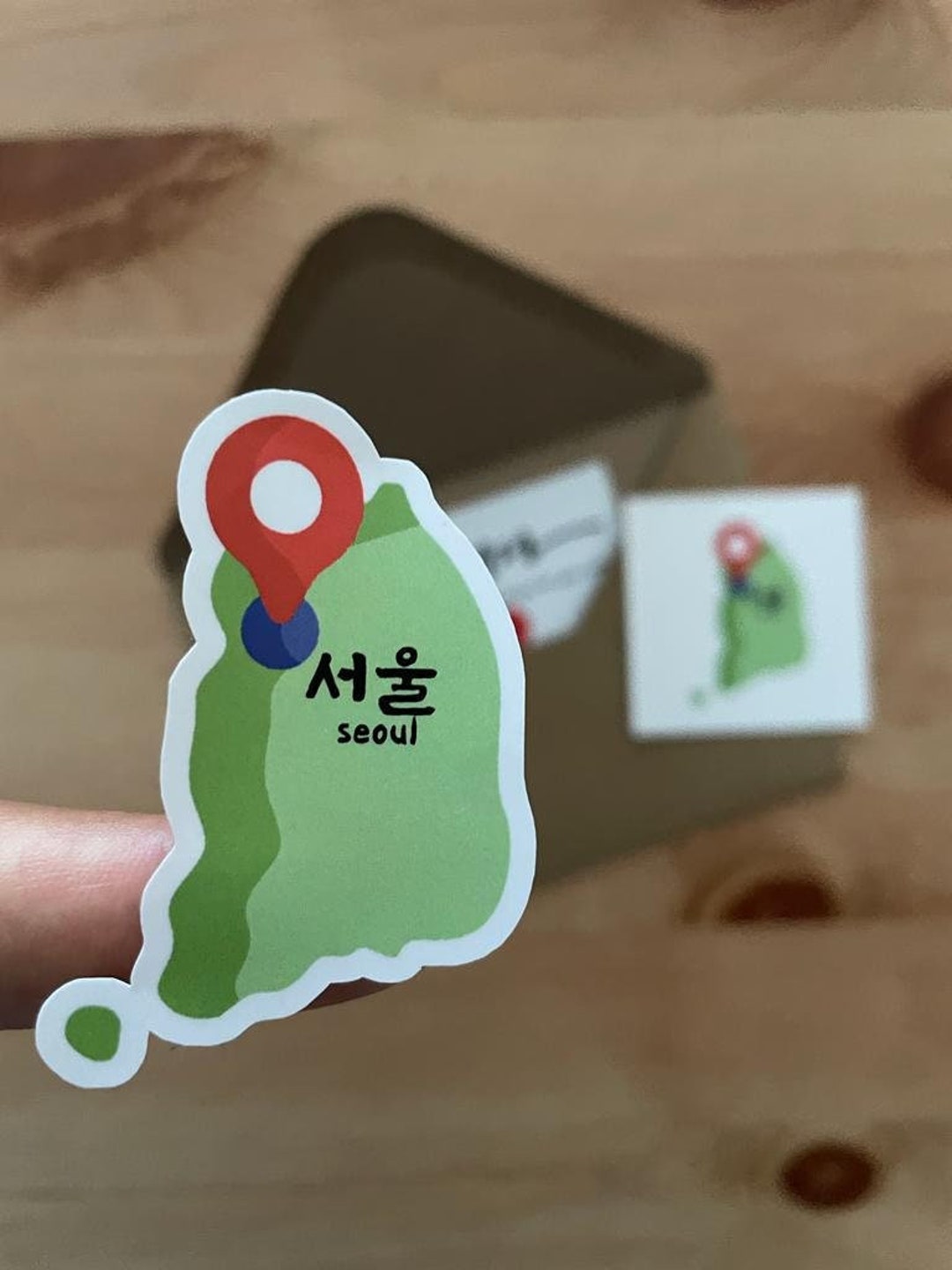 Seoul City Sticker Korean Sticker Korean Stationery Etsy