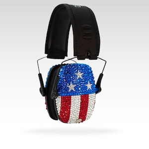 Freedom Crystal Pack'N Heat Sparkle Earmuffs & Glasses Kit