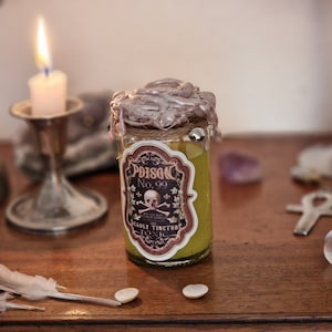 Poison Bottle Beeswax Candle