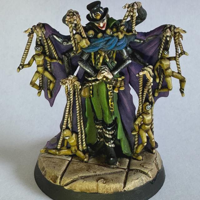 Puppet Master Miniature With Puppets, Resin Printed Dnd Figure