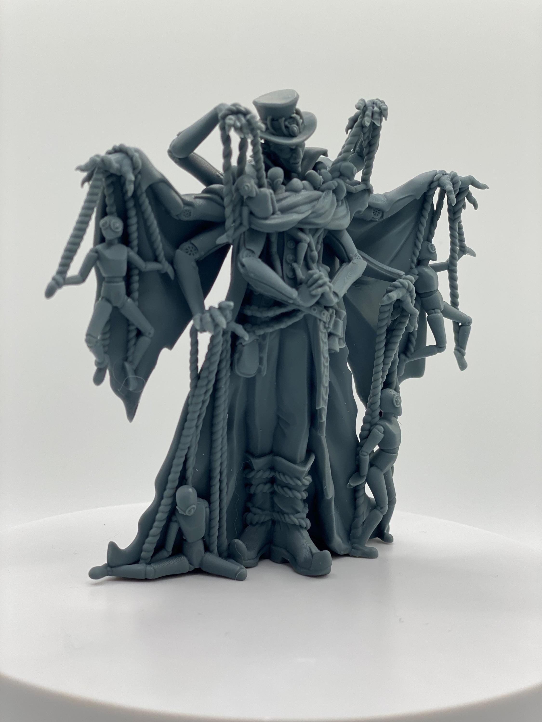 Puppet Master Miniature With Puppets, Resin Printed Dnd Figure