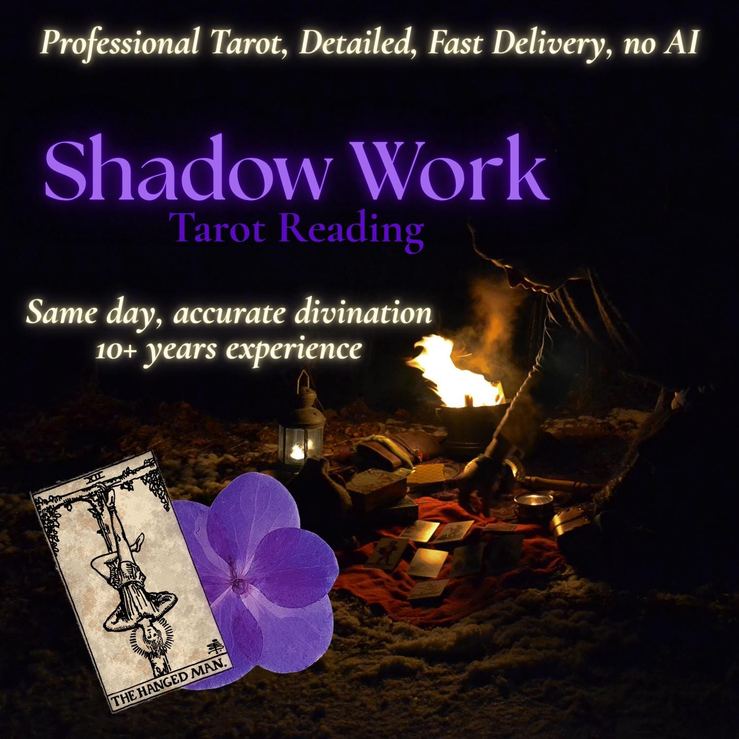 Lettura del lavoro ombra / Lettura professionale dei tarocchi, lettura dell'oracolo, divinazione