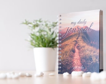 Journal with weekly planner & reflection