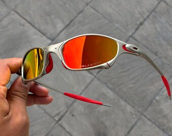 Juliet red sunglasses Cyclops Cycling Sunglasses Polarized y2k Brazilian funk sunglasses x metal x men red details