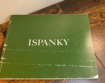Laszlo Ispanky Sculpture Art Book Vintage Softcover Bronze Terra Cotta Work
