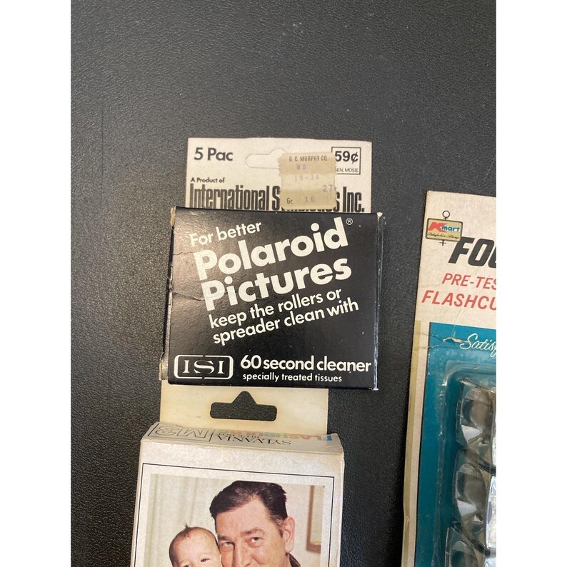 Polaroid Kodak Bulbs Cleaner Optical Filter Print Mount Some Incomplete Vtg Lot image 4