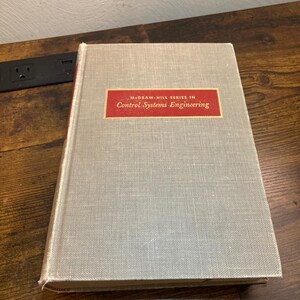Feedback Control Systems Engineering Analysis Synthesis Design Gille 1959 HC