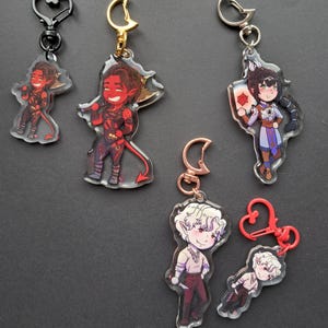 BG3 Inspired Keychains