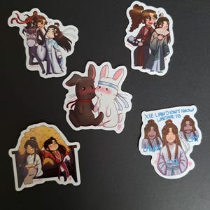 MXTX Inspired Stickers