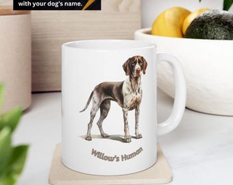 Personalized German Shorthaired Pointer Mug – Dog Lover Gift