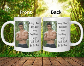Jacob Black Twilight Coffee Mug: Humorous Werewolf Fan Gift