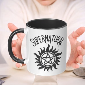 Supernatural Anti-Possession Tattoo Coffee Mug – A Must-Have for Winchester Fans Custom Coffee Cup Gift for Her Supernatural Merch