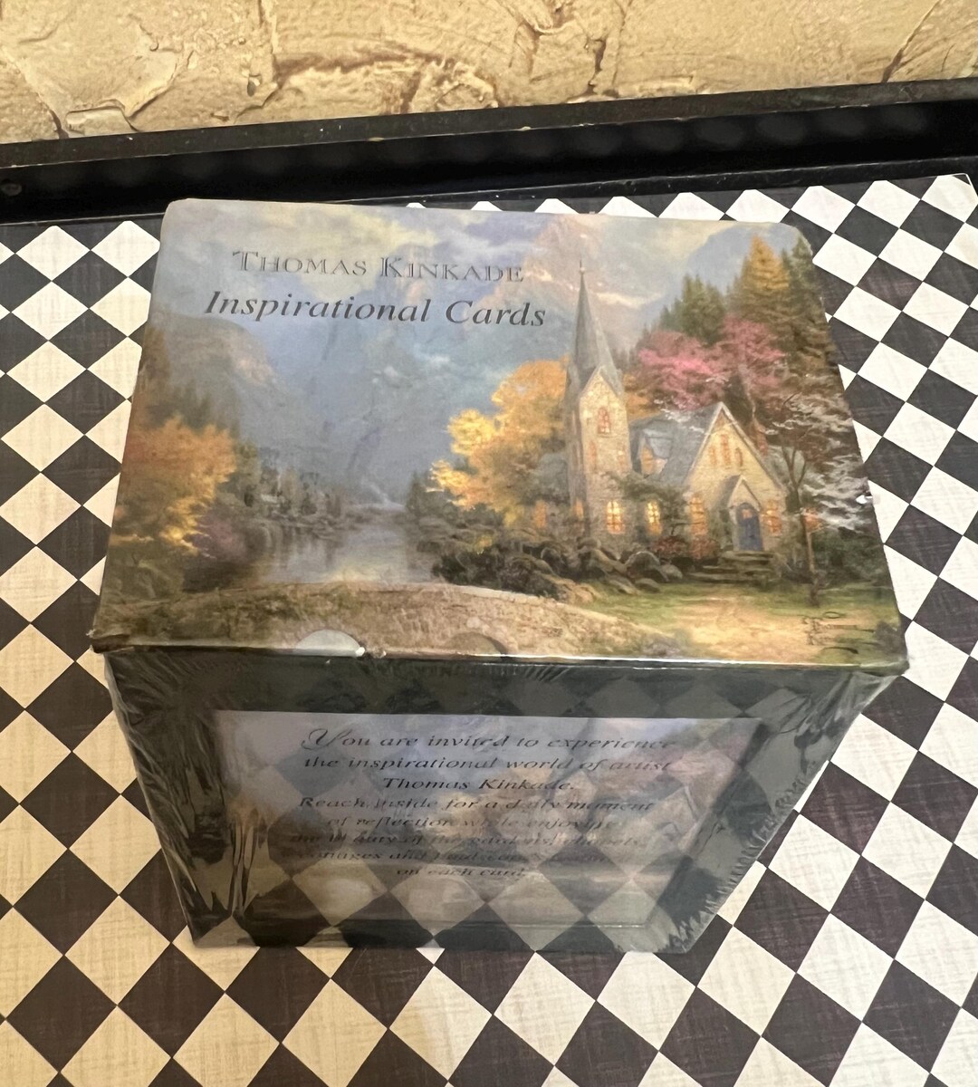 Thomas Kinkade Inspirational Message Box - Etsy