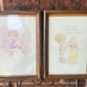VTG precious moments prints
