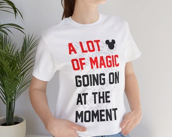 A Lot of Magic Going On At The Moment Mickey Graphic Taylor Swiftie The Eras Tour Tee T-Shirt Gift Tshirt Concert Shirt