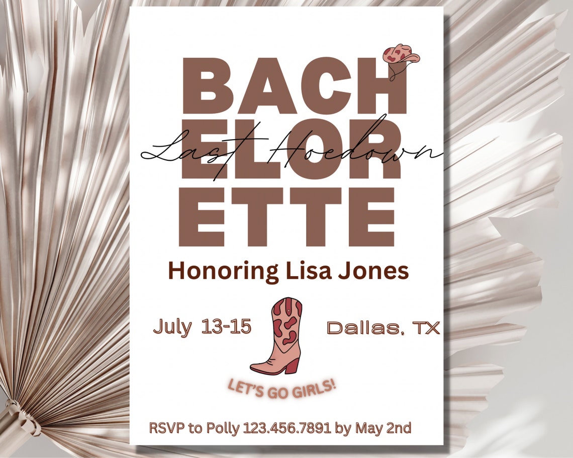 Last Hoedowninvitation And Itinerary Template Bachelorette Party Il 1140xN.5703248354 4fs4