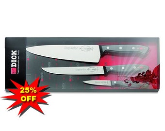 3pc Superior Series Stamped Knife Set