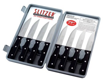8pc Slitzer Germany Pro Jumbo Steak Knives