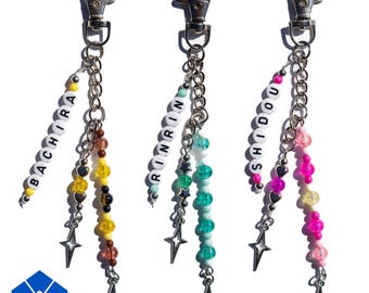 Anime Character Inspired Bag Charms | Blue Lock, BNHA, Haikyuu!! & more