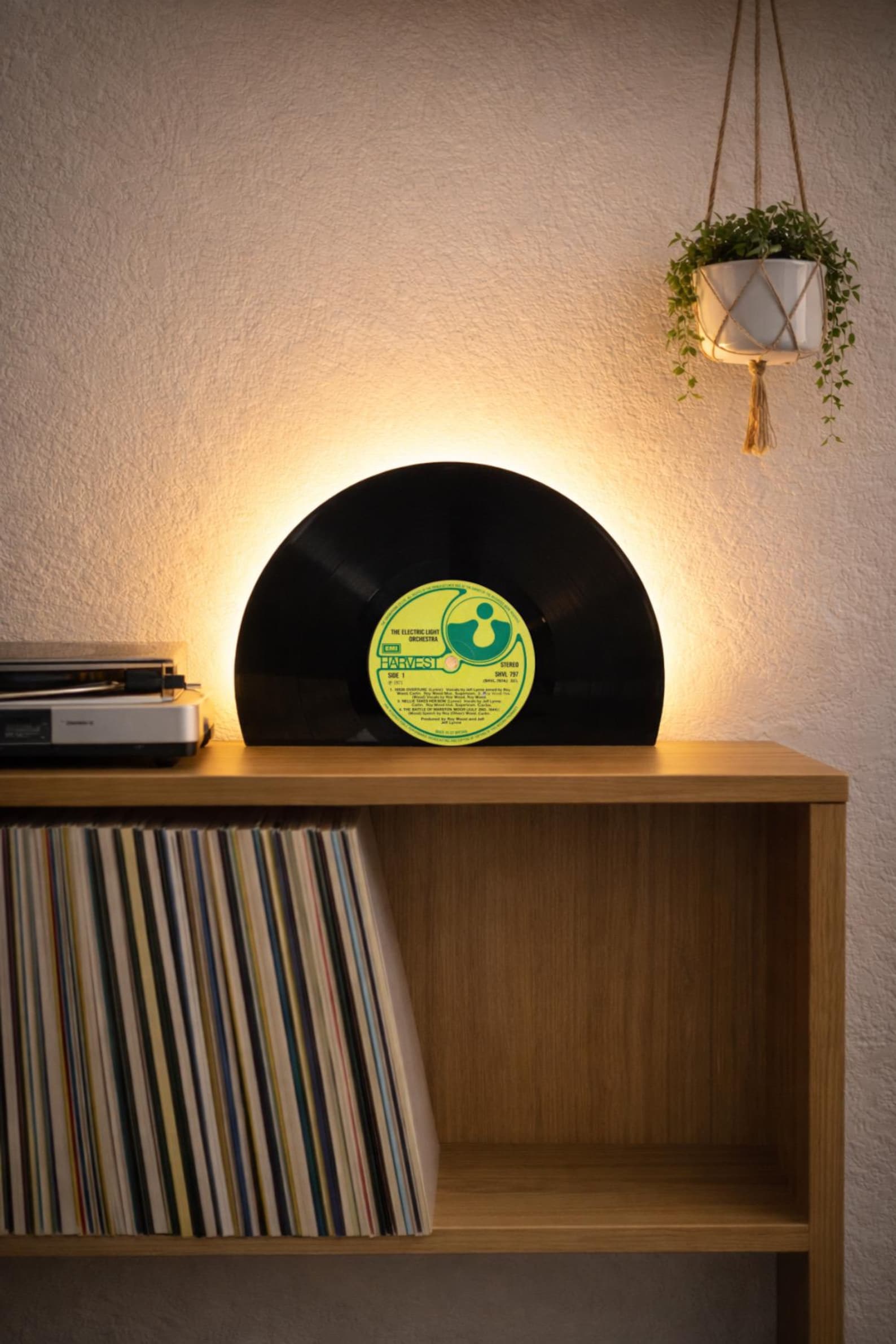Retro Vinyl Record Lamp