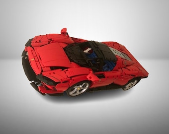 Wall Mount For Lego Technic Ferrari Daytona - 42143