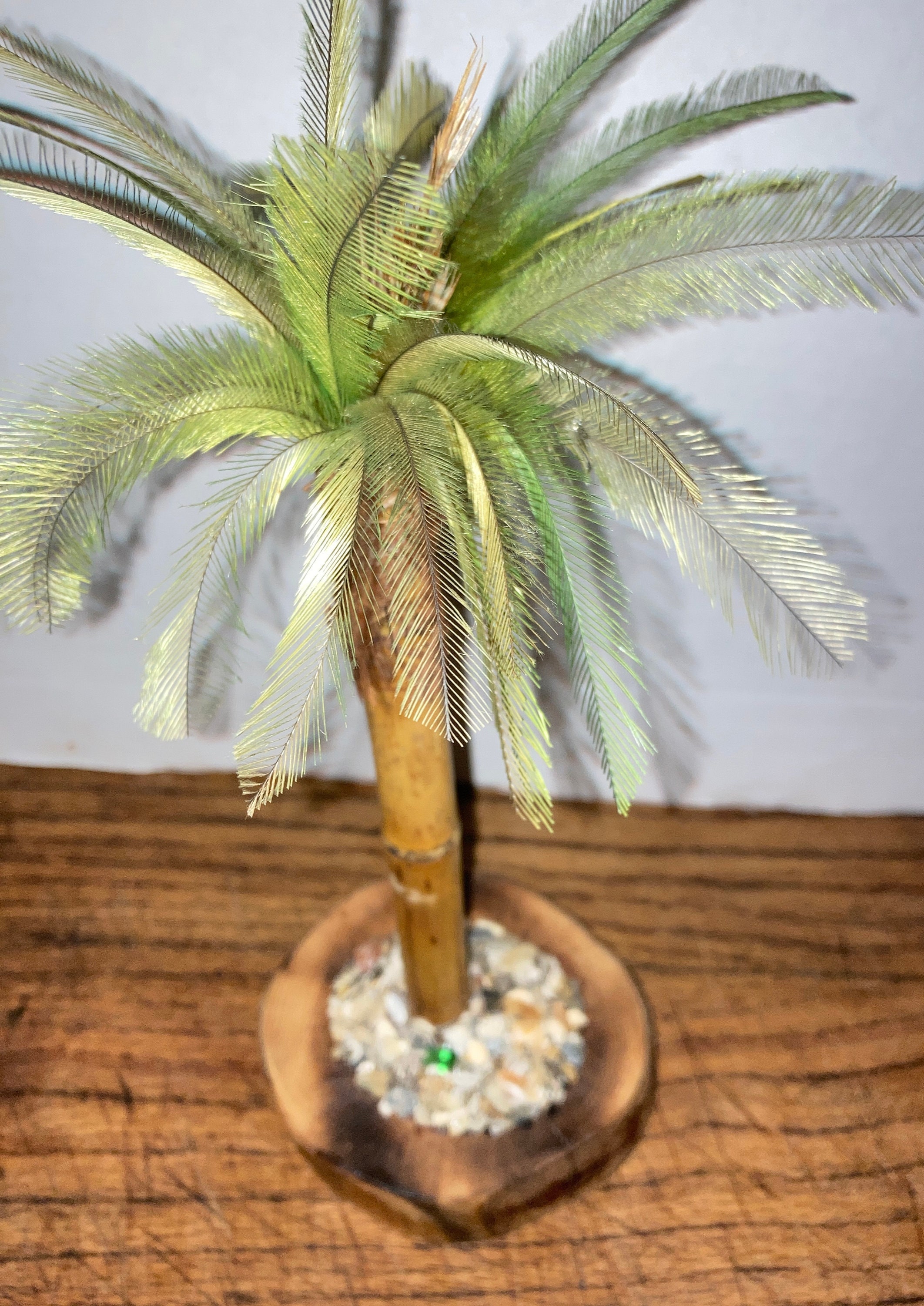 Handmade Miniature Palm Tree Etsy