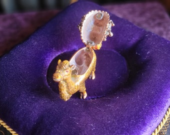1980s Jeweled Camel - Etsy
