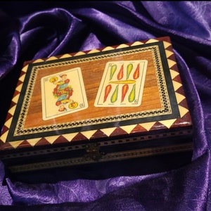 Caja de Tarot Mística de Coleccionista circa 1960