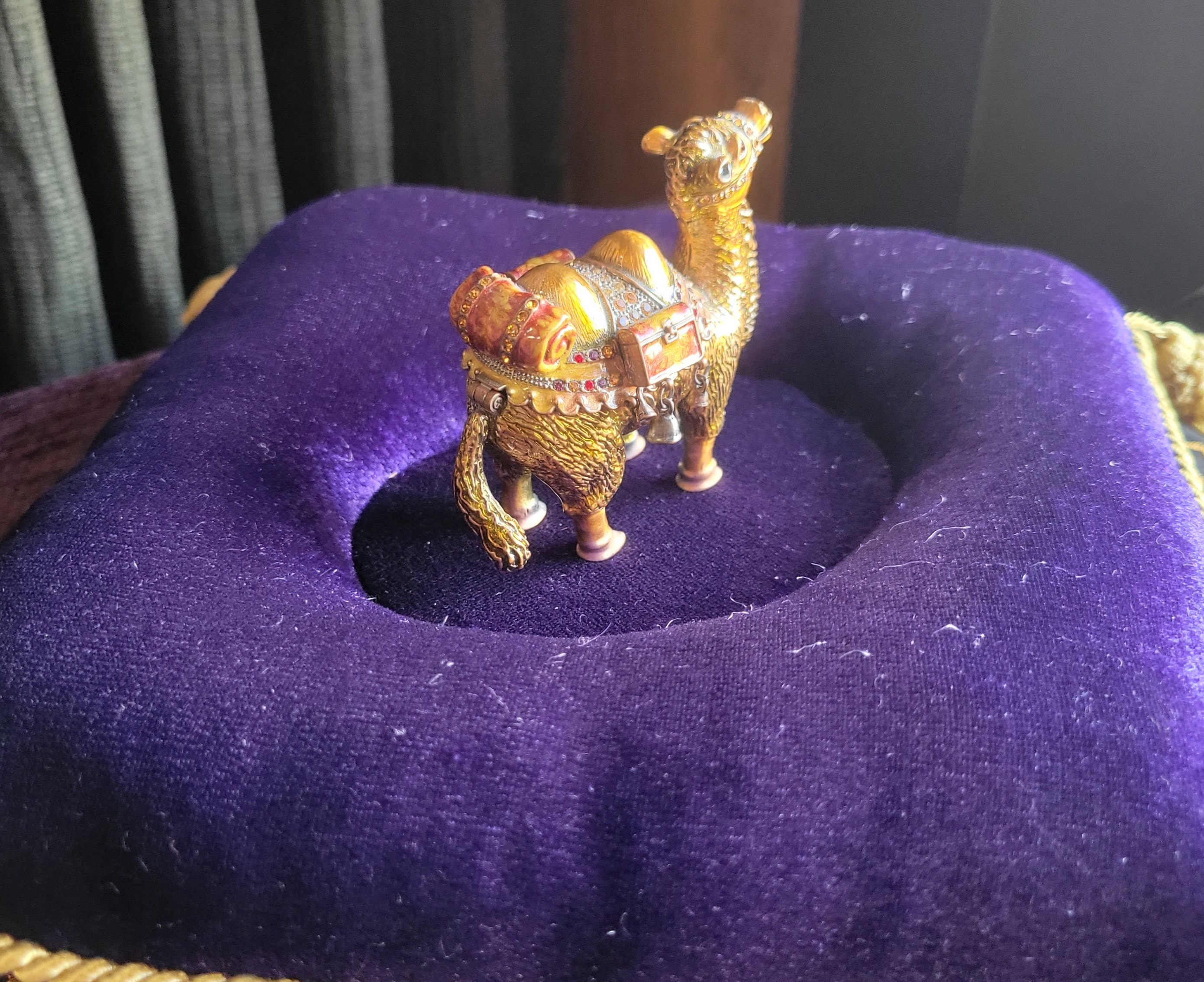 1980s Jeweled Camel - Etsy