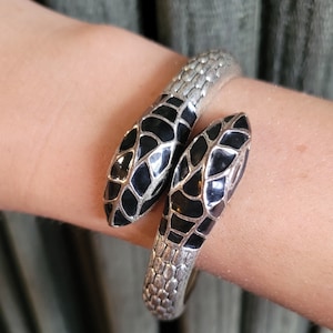 Twin Snake/Serpent Bracelet circa 1980s