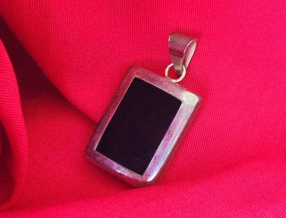 Black Coral Pendant circa 1990s