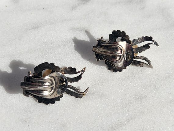 Middle Eastern Antique Silver Orientalist Floret … - image 2