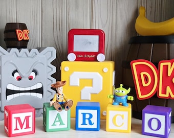 Toy Story Alphabet Letter Block Storage Container