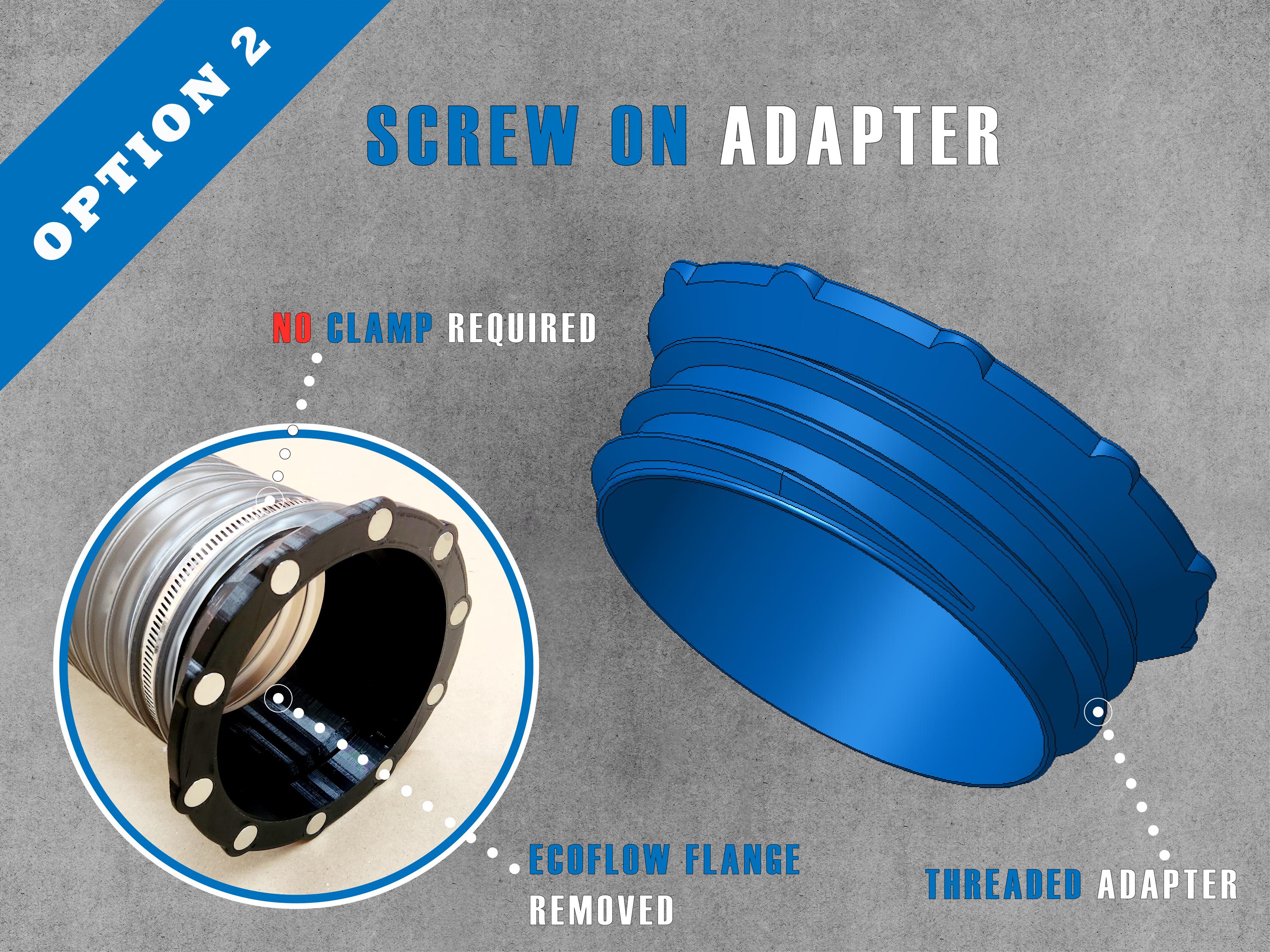 Ecoflow WAVE 2/wave 3 Hose Adapter Kit for Wall, Window, Sunroof