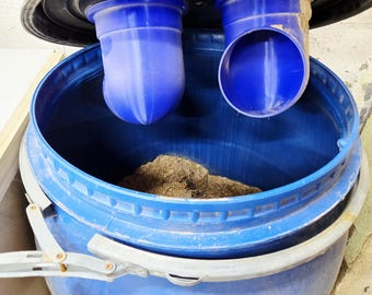Harbor Freight 4-Inch Cyclone Dust Collection Barrel Kit