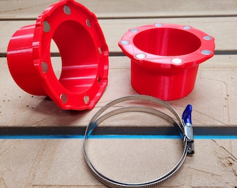CNC Dust Collector Hose Adapters Kit - 4, 6, or 8 inch