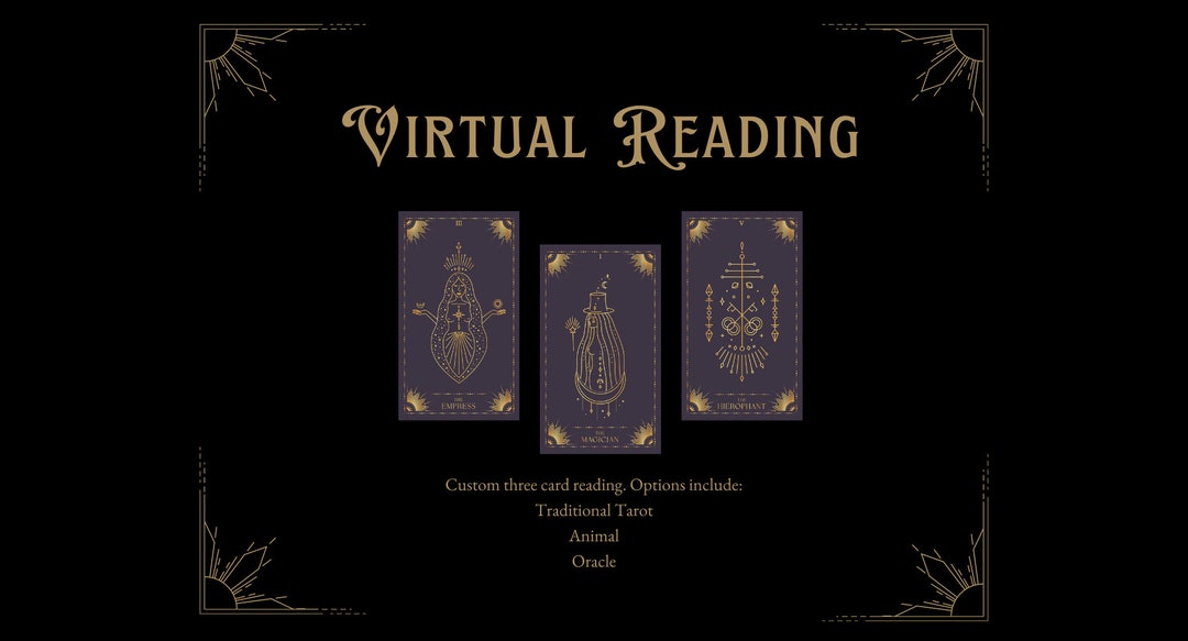 Virtual Tarot Accurate Virtual Tarot Readings | Personalized & Insightful - Etsy