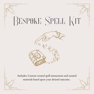 Custom/Personalized Spell Kit