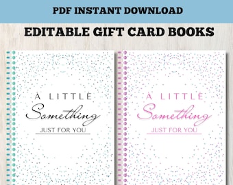 Gift Card Book, Birthday Gift Card Book, College Gift Card Book, Teen Gift Card Book, Adult Gift Card Book,  Girls Gift Card Book, Boys Gift