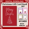 Christmas Gift Card Book, Printable Christmas Gift for Kids, Christmas gift card book, Christmas gifts for Teen, Teenage Christmas Present