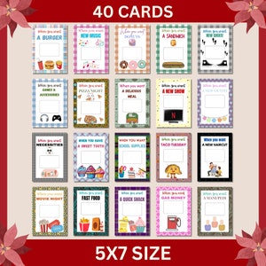 Christmas Gift Card Book, Printable Christmas Gift for Kids, Christmas ...