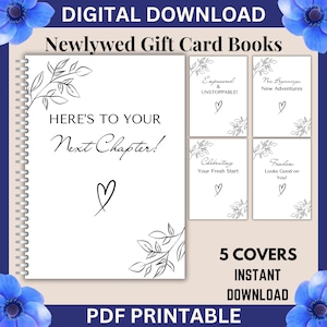Cadeaukaartboek voor pas getrouwd stel, cadeau voor bruid, idee vrijgezellenfeest, pasgetrouwde cadeaukaarthouder, date night, groepscadeau voor bruiloft