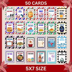 Christmas Gift Card Book, Printable Christmas Gift for Kids, Christmas ...