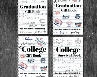 College Geschenkkarte Buch: Druckbares Care Paket (PDF)