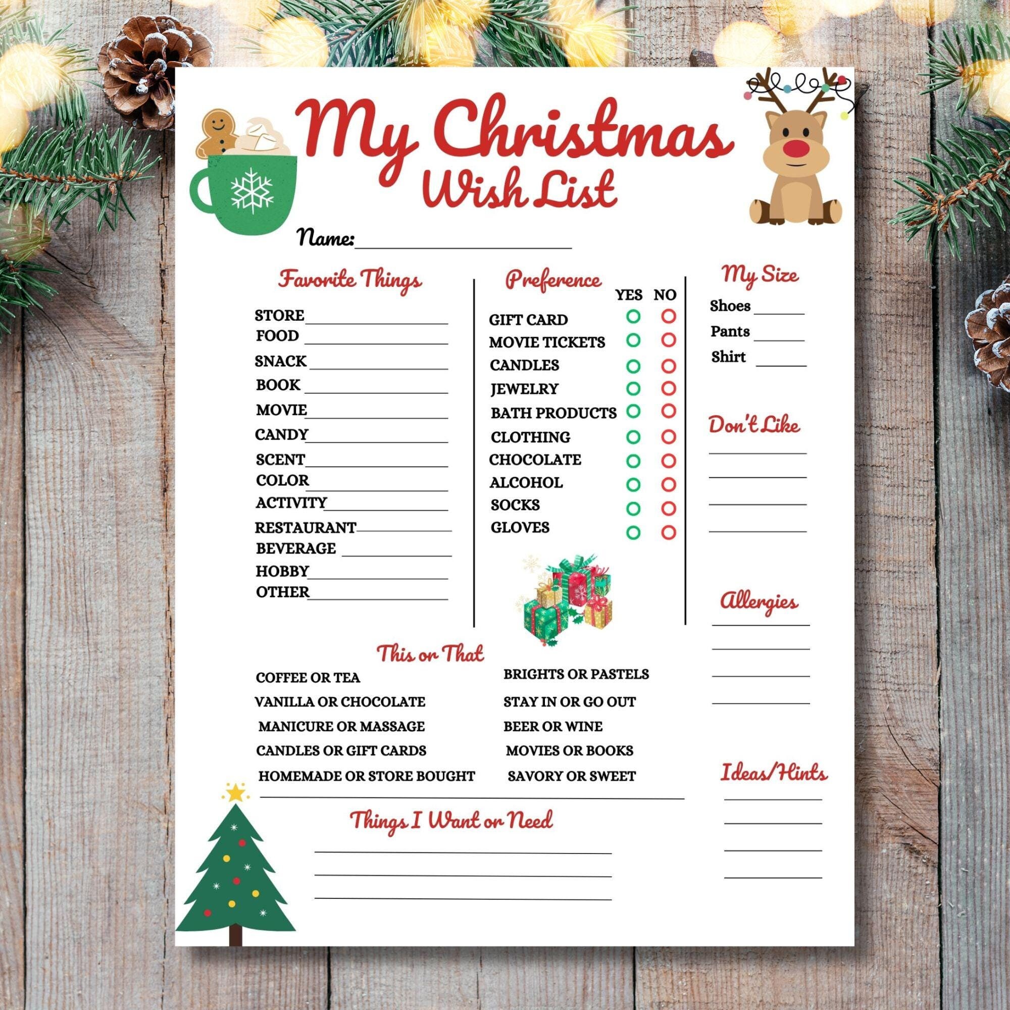 Ultimate Christmas List