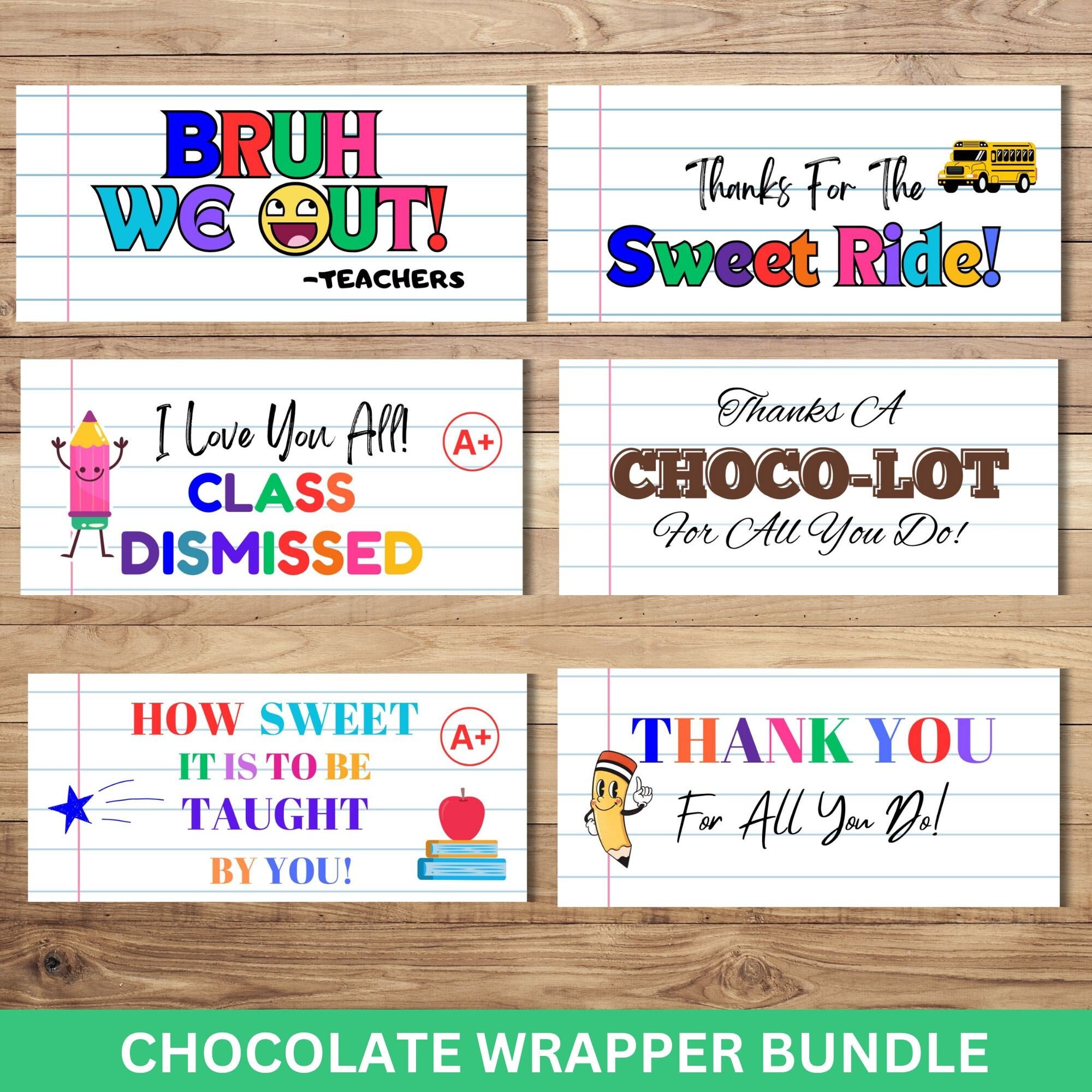 teacher-chocolate-bar-wrapper-bundle-teacher-appreciation-candy-wrapper-bus-driver-gift-student-treat-staff-appreciation-gift-printable-etsy for Free Printable Candy Bar Wrappers Teacher Appreciation Teacher Chocolate Bar Wrapper Bundle, Teacher Appreciation Candy Wrapper, Bus Driver Gift, Student Treat, Staff Appreciation Gift Printable - Etsy for Free Printable Candy Bar Wrappers Teacher Appreciation