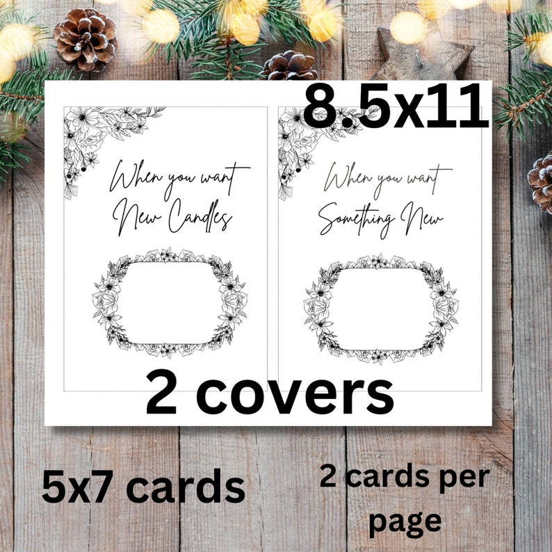 Printable Gift Card Book, Printable Christmas Gift for Kids, Christmas ...